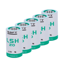 Saft - Pack de pilhas LSH20 - 10 unidades - Tensão 3.6 V - Litio - Capacidade nominal 13000 mAh