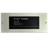 Alimentador - Exclusivo para controlo de acesso - Controlo de diferentes fechaduras - Caixa de alimentação - Pode ser configurado em NC/NO - Montagem na superfície