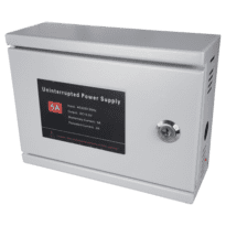 Alimentador - Exclusivo para controlo de acesso - Controlo de diferentes fechaduras - Bateria auxiliar - Pode ser configurado em NC/NO - Montagem na superfície