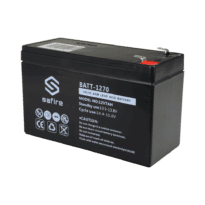 Bateria recarregável - Tecnología chumbo ácido AGM - Tensão 12 V - Capacidade 7.0 Ah - 93.5 x 151 x 65 mm / 2100 g - Para backup ou utilização directa