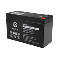 Bateria recarregável - Tecnología chumbo ácido AGM - Tensão 12 V - Capacidade 7.2 Ah - 94 x 151 x 65 mm / 2220 g - Para backup ou utilização directa