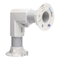 Suporte de parede inclinado - Apto para uso exterior - Compatível com todos os produtos CamBox - Fabricado em plástico