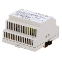 Fuente de alimentación  - Salida DC 12 V 3 A / 36 W - Voltaje entrada AC 100V ~ 240V 50Hz-60Hz -  97 (Fo) x 55 (Al) x 88 (An) mm - Montaje en carril DIN - Protección: Sobrecarga/Sobrevoltaje/Cortocircuito