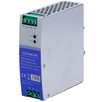 Fonte de alimentação comutada - Saída DC 24 V 5 A / 120 W - 2 saídas - Voltagem entrada 100 V ~ 240 V - 123.5 (Al) x 41 (Lg) x 110.3 (Fd) mm - Montagem em carril DIN