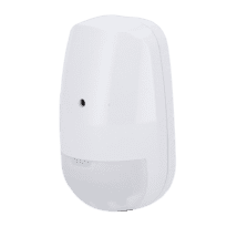 Detector cableado PIR y rotura de cristal - Alcance detección PIR 12 m/Rotura de cristal 8 m - Inmunidad a mascotas hasta 30 kg - Resistencias fin de línea (EOL) seleccionables - Alimentación 9~16 VDC - Grado 2