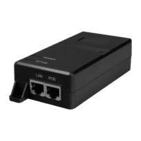 Injector PoE - Entrada/Saída RJ45 10/100/1000 Mbps - Potência 60 W - Distância máxima 100 m - PoE/PoE+/Hi-PoE IEEE802.3af/at - Compatível com o SpeedDome Safire/Uniview