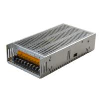 Fonte de alimentação comutada - Entrada AC 100V~240V - Saída DC 12 V / 20 A (240 W) - Proteção por fusível rearmável - Fonte de alimentação DC 12 V / 15 A - Carcaça metálica