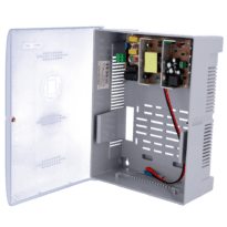 Caja de distribución de alimentación  - 1 entrada AC 100-240 V 50/60 Hz  - Tensión de salida DC 12V 5A - Caja de plástico