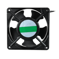 Ventilador especial para rack - Fácil instalação - Permite aumentar a ventilação e o esfriamento dentro do Rack - Fonte de alimentação por conector tipo F