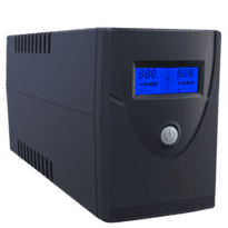 UPS monofásica line-interactive - Potencia 600VA/360W - Entrada 220~240 Vac /Saída 230 Vac - 2 saídas SAI/UPS protegidas - Tempo de recarga 6~8 h - Bateria de chumbo-ácido selada (incluídas)