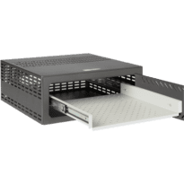 Bandeja extraível para caixa forte - Compatível com VR120 e VR120E - Para DVR de 1,5 / 2 U rack - Guias telescópicas com rolamentos - Totalmente removível - Fabricado em aço