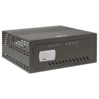 Cofre para DVR - Específico para CCTV - Para DVR de 1U rack - Fechadura mecânica - Com ventilação e guarnições para cabos - Qualidade e resistência
