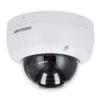 Câmara IP Dome Hikvision - Gama Value | microSD 256 GB - 2 MP | Objetiva 2.8 mm | Microfone incorporado - IV 30 m | DWDR | Deteção de movimento 2.0 - PoE | H.265+| IP67 | IK10 - WEB, Software CMS, Smartphone e NVR