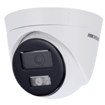 Câmara Turret IP Hikvision - Gama Value - 4 MP | Objetiva 2.8 mm | Microfone incorporado - IV 30 m | WDR 120 dB | Luz branca 30 m - PoE | H.265+| IP67 | Det. movimiento 2.0 - WEB, Software CMS, Smartphone e NVR