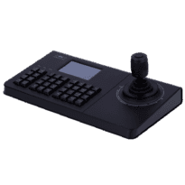 Teclado IP Uniview - Interface dupla: directo ou rede - Ecrã LCD 4" - Interface IP/RS-232/RS-485 - Joystick 4 axis