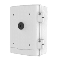 Caixa de conexões - Para domes motorizadas - Apto para uso no exterior - Cor branco - Passador de cabos