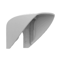 Viseira para detetor de exterior - Compatível com AJ-MOTIONCAMOUTDOOR-W - Compatível com AJ-MOTIONCAMOUTDOOR-PHOD-W  - Apto para uso exterior - Cor branco