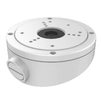 Suporte de teto inclinado - Apto para dome - Apto para uso no exterior - Cor branco - Liga de alumínio