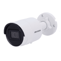 Hikvision - Câmara Bullet IP da gama PRO - Resolução 6 Megapixel (3200x1800) - Lente 2.8 mm | Microfone integrado | PoE - Gama IR 40 m | deteção de movimento 2.0 - AcuSense | Face Detection