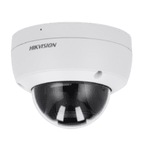 Hikvision - Câmara Dome IP da gama PRO - Resolução 4 Megapixel (2688x1520) - Lente 2.8 mm | Microfone integrado | PoE - Gama IR 30 m | deteção de movimento 2.0 - AcuSense | Face Detection