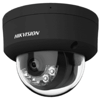 Hikvision - Câmara Dome IP da gama PRO - Resolução 4 MPx | PoE | Alarmes | ColorVu - 2.8 mm: Microfone embutido: Áudio - Luz híbrida 30 m | Deteção de movimento 2.0 - AcuSense | Reconhecimento Facial | IP67 | IK10