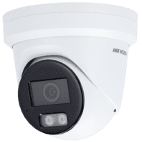Hikvision - Câmara Turret IP da gama PRO - Resolução 4 Megapixel (2688x1520) - Lente 2.8 mm: PoE: Microfone embutido - Alcance IR 30m : AcuSense : Captura de rosto  - Deteção de movimento 2.0 | IP67