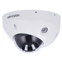 Hikvision - Câmara Dome IP da gama PRO - Resolução 8 Megapixel (3840x2160) - Lente 2.8 mm | PoE | Microfone | Áudio | Alarme - Gama IR 30 m | AcuSense | Captura facial  - Deteção de movimento 2.0 | IP67 | IK08