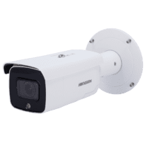 Hikvision - Câmara Bullet IP da gama PRO - Resolução 8 Megapixel (3840x2160) - Lente 2.8~12 mm | PoE+ | Alarmes | Áudio - IR 60 m | MD 2.0 | Sirene e flash dissuasor - AcuSense | Reconhecimento Facial | IP67, IK10