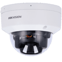 Hikvision - Cámara Domo IP gama PRO - Resolución 4 Megapíxel (2688x1520) - Lente 2.8~12 mm | MicroSD | IP67, IK10 - Luz híbrida alcance 40 m | Micrófono en array - AcuSense | MD 2.0 | Alarmas | Audio | PoE