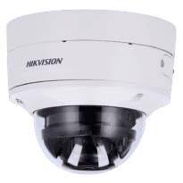 Hikvision - Câmara Dome IP da gama PRO - Resolução 6 MPx | Powered by DarkFighter - Lente 2.8~12 mm | PoE | Alarmes | Áudio - Gama IR 40 m | deteção de movimento 2.0 - AcuSense | Reconhecimento Facial | IP66, IK10