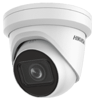 Hikvision - Câmara Turret IP da gama PRO - Resolução 4 Megapixel (2688x1520) - Lente varifocal motorizada 2.8~12 mm - Gama IR 40 m | deteção de movimento 2.0 - AcuSense | Deteção facial | Alarmes | Áudio