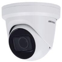 Hikvision - Câmara Turret IP da gama PRO - Resolução 8 Megapixel (3840x2160) - Lente varifocal motorizada 2.8~12 mm | PoE - Gama IR 40 m | deteção de movimento 2.0 - AcuSense | Deteção facial | Alarmes | Áudio