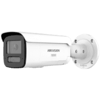 Hikvision câmara IP Bullet gama PRO ColorVu3.0 - Resolução 8 MPx | PoE IEEE802.3at  - ColorVu3.0: imagem a cores HIKAI-ISP F1.0 1/1.8" - 2.8 mm | Microfone dual | Luz híbrida até 60m - AcuSense3.0 | Sirene e flash de dissuasão  -  Alarmes 1/1 | IP67 | NEMA 4X