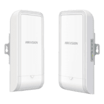 Hikvision - Ligação sem fios até 5 km - Frequência 5.15 GHz 5.85 GHz - Com base em 802.11 b/g/n/ac - IP55, apto para exteriores - 2 unidades combinadas