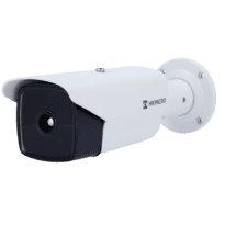 HikMicro Câmara IP Bullet Térmica - Resolução térmica 384x288 | Tamanho do pixel 12 µm - NETD < 25 mK (25 °C, F1.0) - Distância focal 25 mm - Alarme 2 Entradas / 2 Saídas | 1 Entrada Aud - IP67 | IK10 | TVS 4000 V | NEMA 4X | PoE