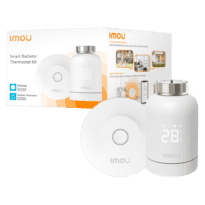 Imou Termostato de radiador inteligente - Gestiona desde la App - Zigbee 3.0 - HUB Gateway incluido - Bajo consumo - Apta para interior