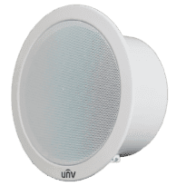 Bocina a compresión Uniview 15 W - Soporta transmisión con NVR Uniview - Almacenamiento integrado - Soporta audio en doble vía - PoE | 100 dBSPL | -37 dBV/Pa | Alarmas - IP66 | Interfaz web