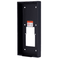 Suporte para videoporteiro - Específico para Akuvox AK-R27(8)A - Medidas: 279 (Al) x 129 (Lg) x 28 (Fd) mm - Fabricado em aço galvanizado - Montagem na superfície - Fácil instalação