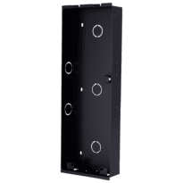 Suporte para videoporteiro - Específico para Akuvox AK-X915S - Medidas: 334 (Al) x 119 (Lg) x 40 (Fd) mm - Fabricado em aço galvanizado - Montagem encastrada - Fácil instalação