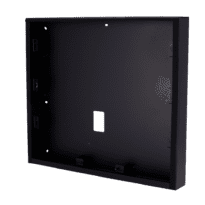 Suporte para videoporteiro - Específico para Akuvox AK-X916S-L - Medidas: 338 (Al) x 383 (Lg) x 46 (Fd) mm - Fabricado em aço galvanizado - Montagem na superfície - Fácil instalação