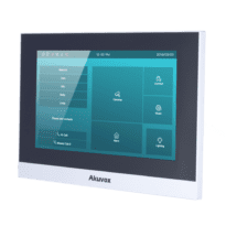 Monitor Linux para videoporteiro - Visor TFT de 7" - Áudio bidireccional Crystal Clear - 2 fios, WiFi, SIP padrão - Manutenção via cloud - Ligação de monitor e placas via Cloud