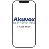 Akuvox - Licença para 1 apartamento - Para APP sem monitor nas comunidades - Compatível com a APP Akuvox SmartPlus