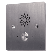 Porteiro IP anti-vandalismo IK10. - Áudio bidireccional - PoE, SIP Standard | Tamanho compacto - Intercomunicador de emergência - Manutenção Cloud - Ligação de monitor e placas via Cloud