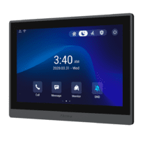 Monitor Android 9.0 para Videoporteiro - Ecrã IPS de 10" - Áudio bidireccional Crystal Clear | Easy UI - TCP/IP, PoE, SIP standard | Estrutura em alumínio - Manutenção na nuvem | APPs de terceiros - Ligação de monitor e placas via Cloud