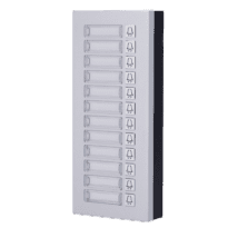 Módulo de extensão - 12 botões - Compatível com AK-R20B-xB e AK-R20K - Conexão RS485 - Apenas montagem encastrada com suporte adicional - Ligação e manutenção na nuvem