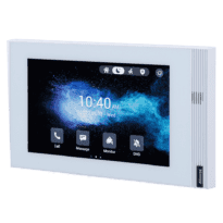 Monitor Linux para videoporteiro - Ecrã TFT de 7" | Montagem em superfície - Áudio bidireccional Crystal Clear | Easy UI - TCP/IP, PoE, SIP standard - Manutenção via cloud - Ligação de monitor e placas via Cloud