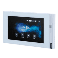 Monitor Linux para videoporteiro - Visor TFT de 7"  - Áudio bidireccional Crystal Clear | Easy UI - TCP/IP, PoE, SIP standard - Manutenção via cloud - Ligação de monitor e placas via Cloud