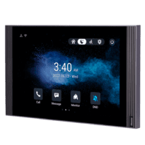 Monitor Linux para videoporteiro - Ecrã IPS de 10"  - Áudio bidireccional Crystal Clear | Easy UI - TCP/IP, PoE, WiFi, SIP standard - Manutenção via cloud - Ligação de monitor e placas via Cloud