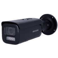 Hikvision câmara Bullet IP gama PRO - Resolução 4 MPx (2688x1520) - Lente varifocal 2.8~12 mm - Alarmes | ColorVu | PoE+ | Áudio | MicroSD - Luz híbrida 60 m | Deteção de movimento 2.0 - AcuSense | Reconhecimento Facial | IP67, IK10