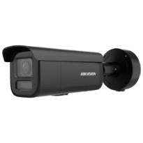 Hikvision câmara Bullet IP gama PRO - Resolução 8 Megapixel (3840x2160) - Lente 2.8~12 mm - Sirene e flash branco dissuasor - IV 60 m | MD 2.0 | PoE+ | MicroSD | IP67, IK10 - AcuSense | Face Capture | Alarmes | Áudio